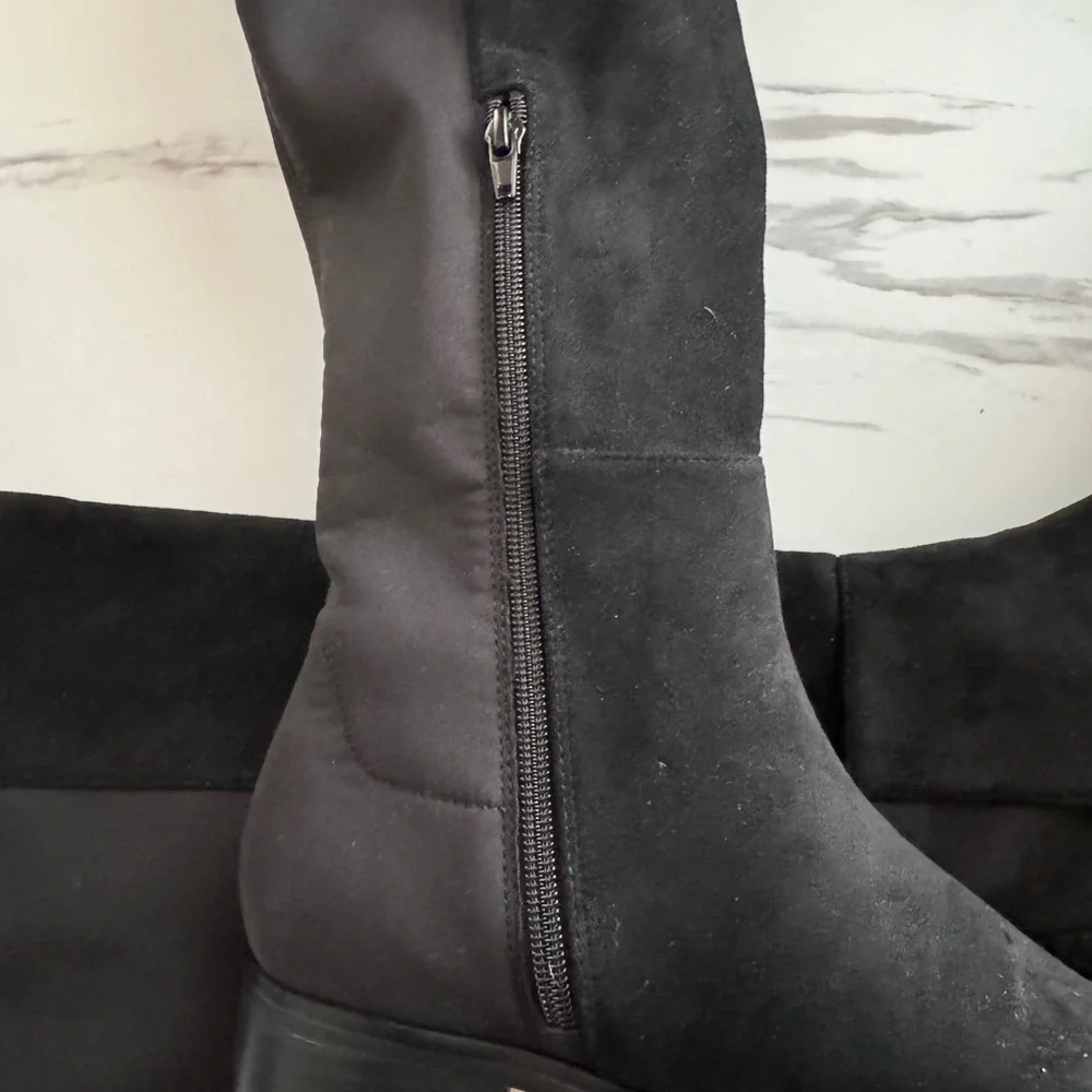 J.Crew Factory Black Knee High Boots